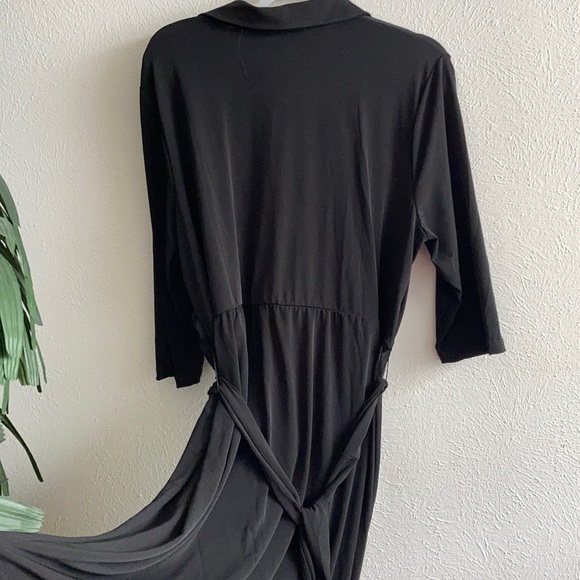 NWT: NY collection 2X black dress- made in USA - Picture 8 of 8